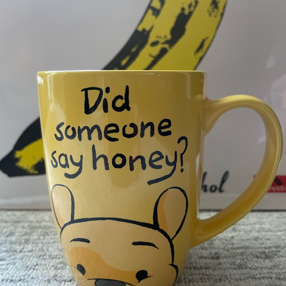 Disney Yellow Pooh Mug